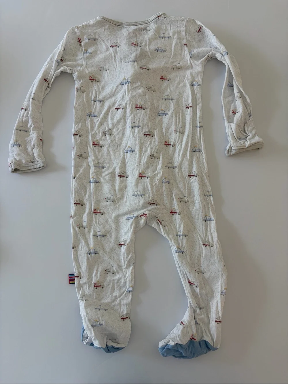 Magnetic Me Hug Dispatcher Footie Pajama Size 3-6 Months Soft Bamboo
